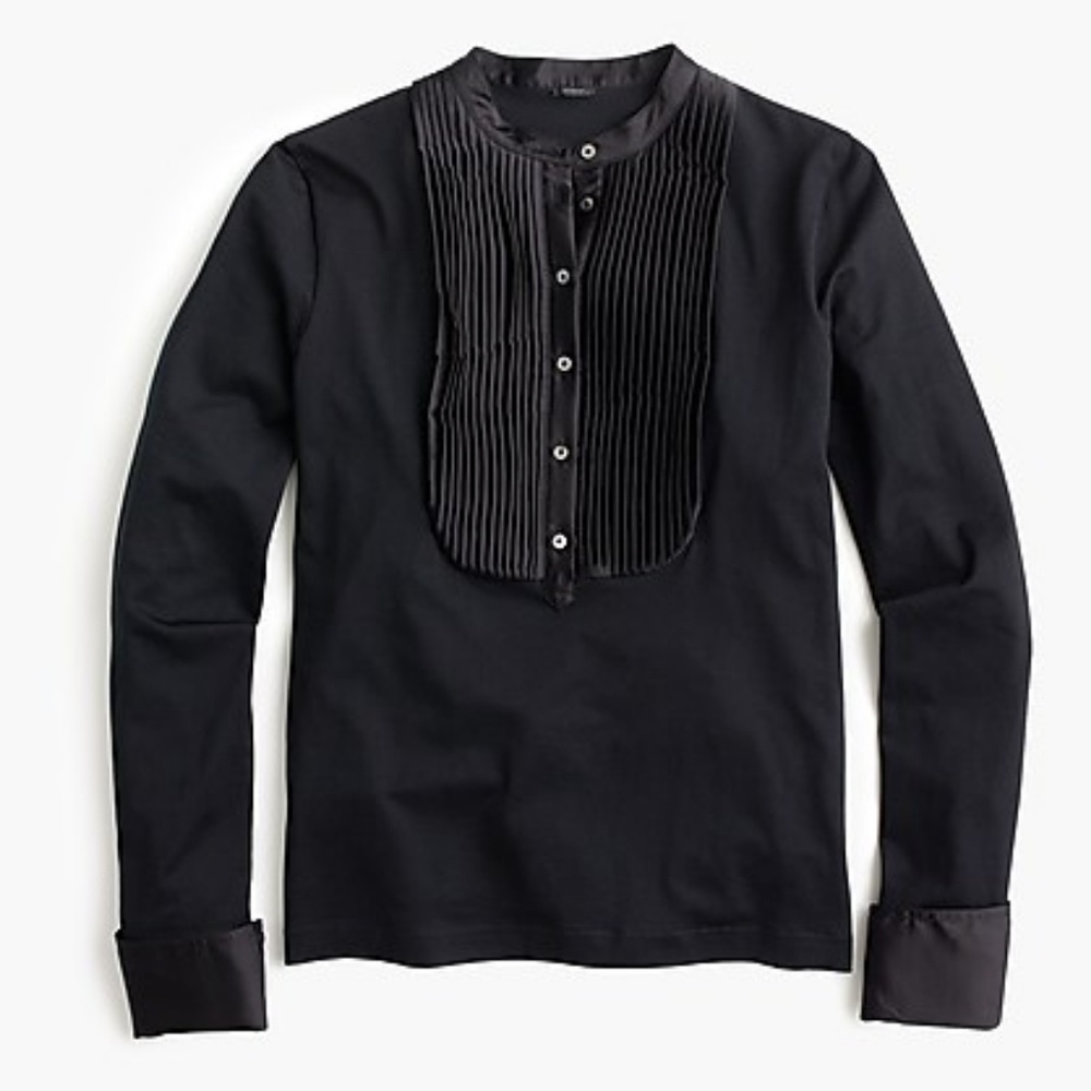 ⚡MOVING SALE! J. Crew Tuxedo Inspired Top